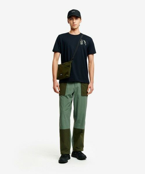 AIGLE / エーグル カーゴパンツ | 撥水 UVカット CORDURA アクティブテック バイカラーパッチポケットパンツ | 詳細1