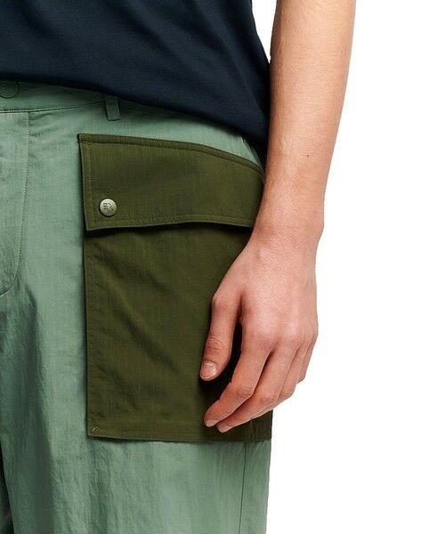 AIGLE / エーグル カーゴパンツ | 撥水 UVカット CORDURA アクティブテック バイカラーパッチポケットパンツ | 詳細3