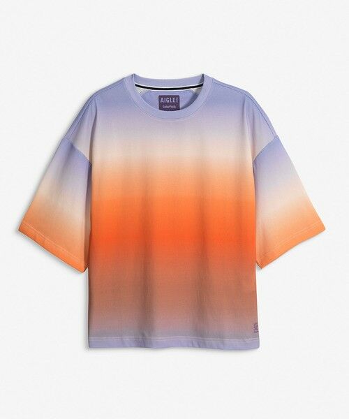 AIGLE / エーグル Tシャツ | 【UPF50+ SolarPack】 UVカット 接触冷感 プリントTシャツ | 詳細2