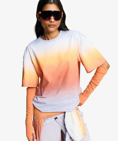 AIGLE / エーグル Tシャツ | 【UPF50+ SolarPack】 UVカット 接触冷感 プリントTシャツ | 詳細6