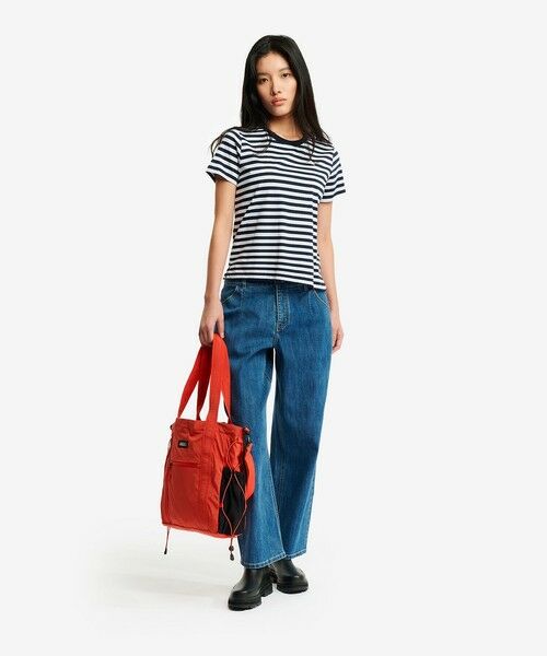 AIGLE / エーグル Tシャツ | UVカット ピマコットン マリニエールボーダー半袖Tシャツ | 詳細2