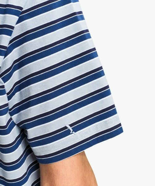 AIGLE / エーグル Tシャツ | 吸水速乾 抗菌 リラックスフィット ストライプ半袖Tシャツ | 詳細5