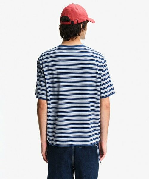 AIGLE / エーグル Tシャツ | 吸水速乾 抗菌 リラックスフィット ストライプ半袖Tシャツ | 詳細6