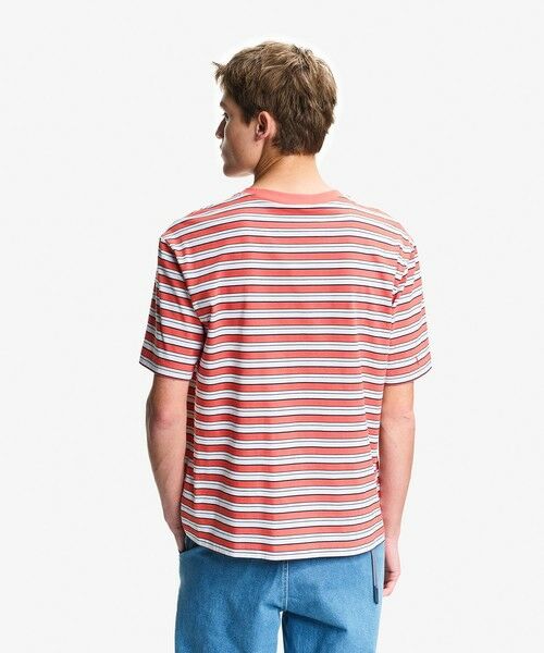 AIGLE / エーグル Tシャツ | 吸水速乾 抗菌 リラックスフィット ストライプ半袖Tシャツ | 詳細11