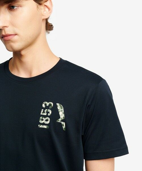 AIGLE / エーグル Tシャツ | 吸水速乾 UVカットプリントロゴ 半袖Tシャツ | 詳細14