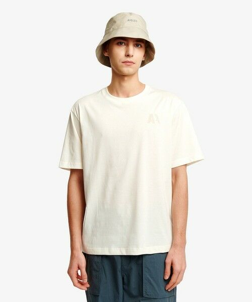 AIGLE / エーグル Tシャツ | 接触冷感 オーガニックコットン バックプリント半袖Tシャツ | 詳細1