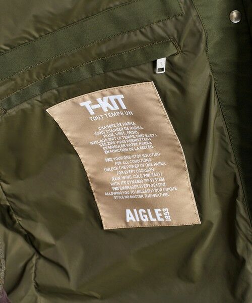 AIGLE / エーグル その他アウター | 防水 防風 透湿 GORE-TEX ゴアテックス2レイヤー フィッシュテールロングジャケット T-KIT | 詳細12