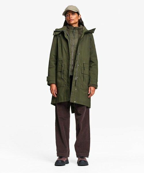 AIGLE / エーグル その他アウター | 防水 防風 透湿 GORE-TEX ゴアテックス2レイヤー フィッシュテールロングジャケット T-KIT | 詳細4