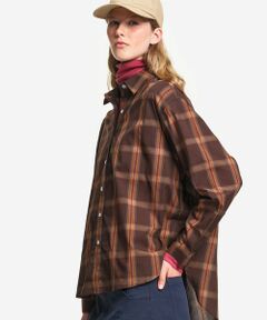 AIGLE / エーグル シャツ・ブラウス | チェック柄 ボーイフレンドシャツ