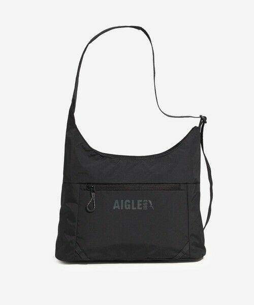 AIGLE / エーグル ショルダーバッグ | EARTH 撥水 2WAYショルダートートバッグ 10L（ブラック）