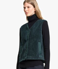 AIGLE / エーグル ダウンジャケット・ベスト | ボタン留め フリースベスト