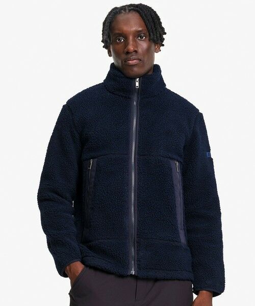 AIGLE / エーグル ブルゾン | ハイネック スタンドネック シェルパフリースブルゾン | 詳細3