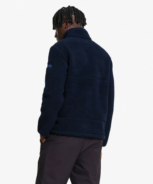 AIGLE / エーグル ブルゾン | ハイネック スタンドネック シェルパフリースブルゾン | 詳細5
