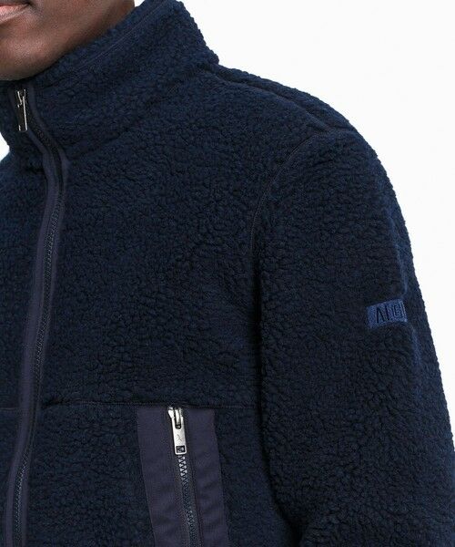 AIGLE / エーグル ブルゾン | ハイネック スタンドネック シェルパフリースブルゾン | 詳細6