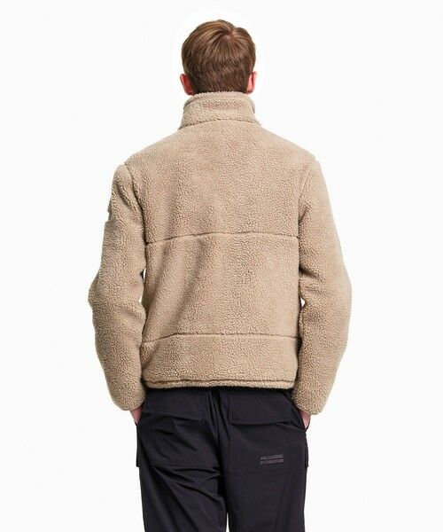 AIGLE / エーグル ブルゾン | ハイネック スタンドネック シェルパフリースブルゾン | 詳細13