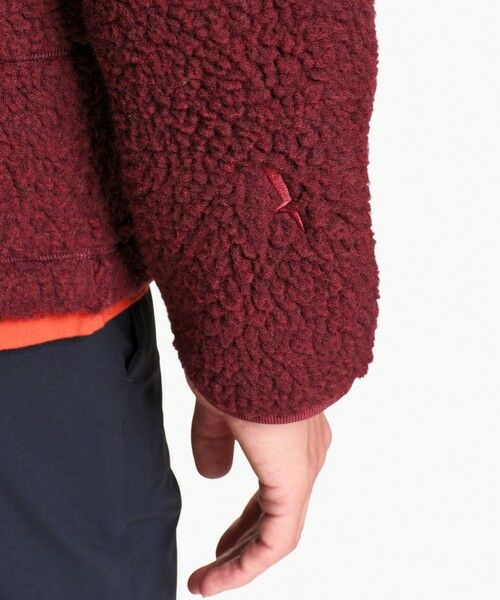 AIGLE / エーグル ブルゾン | ハイネック スタンドネック シェルパフリースブルゾン | 詳細20