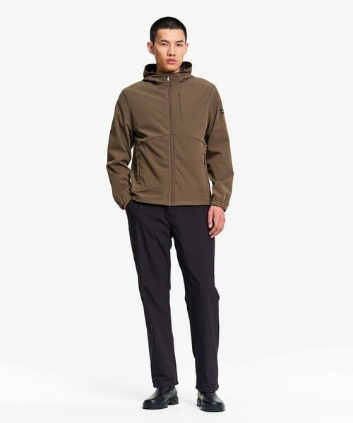 AIGLE / エーグル ブルゾン | 撥水 防風 ストレッチ ソフトシェル フーデッドジャケット WARM | 詳細13