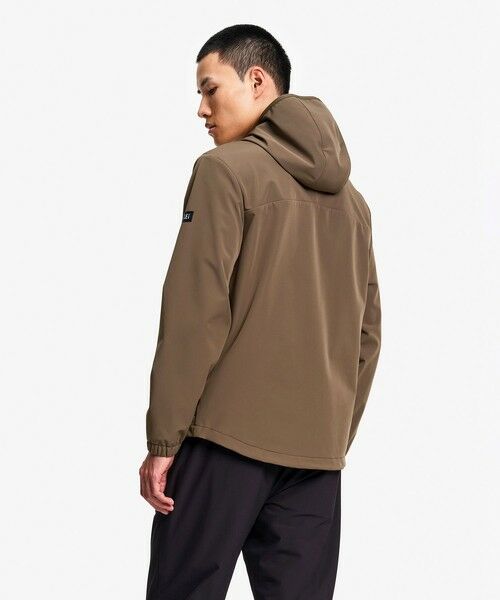 AIGLE / エーグル ブルゾン | 撥水 防風 ストレッチ ソフトシェル フーデッドジャケット WARM | 詳細15