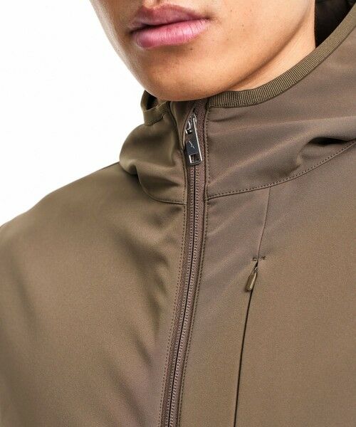 AIGLE / エーグル ブルゾン | 撥水 防風 ストレッチ ソフトシェル フーデッドジャケット WARM | 詳細16
