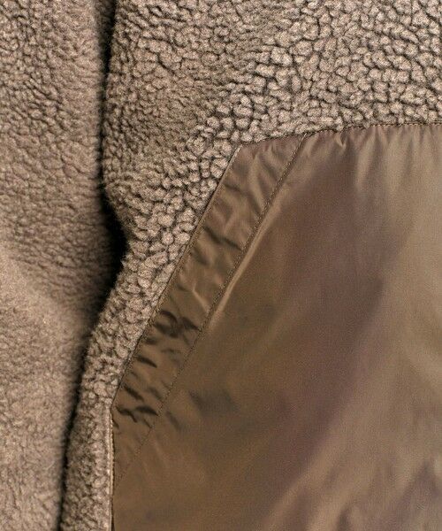 AIGLE / エーグル ブルゾン | シェルパフリースブルゾン ダブルジップボンバージャケット | 詳細7