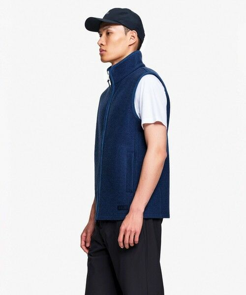 AIGLE / エーグル ダウンジャケット・ベスト | ワンポイント刺繍ロゴ ウールブレンド ベスト T-KIT | 詳細8