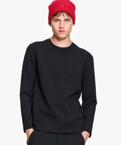 AIGLE / エーグル Tシャツ | UVカット ワンポイント刺繍ロゴ オーガニックコットン ロングスリーブTシャツ