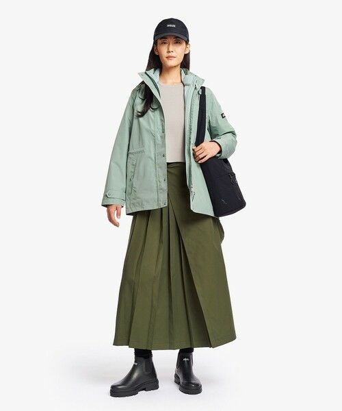 AIGLE / エーグル その他アウター | GORE-TEX ゴアテックス 防風 防水 透湿 2レイヤー アジャスタブルウエストフーデッドジャケット T-KIT フード着脱可 | 詳細2
