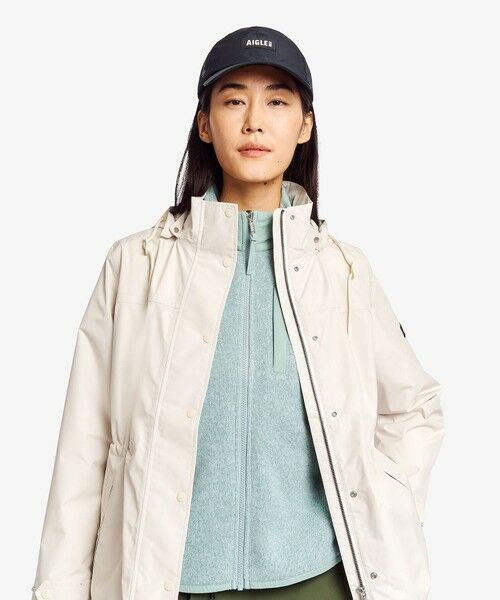 AIGLE / エーグル その他アウター | GORE-TEX ゴアテックス 防風 防水 透湿 2レイヤー アジャスタブルウエストフーデッドジャケット T-KIT フード着脱可 | 詳細13