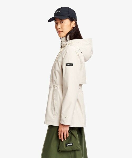 AIGLE / エーグル その他アウター | GORE-TEX ゴアテックス 防風 防水 透湿 2レイヤー アジャスタブルウエストフーデッドジャケット T-KIT フード着脱可 | 詳細16