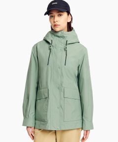 AIGLE / エーグル その他アウター | GORE-TEX ゴアテックス 防水 防風 透湿 2レイヤー フィッシュテールフーデッドジャケット