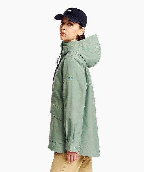 AIGLE / エーグル その他アウター | GORE-TEX ゴアテックス 防水 防風 透湿 2レイヤー フィッシュテールフーデッドジャケット | 詳細12