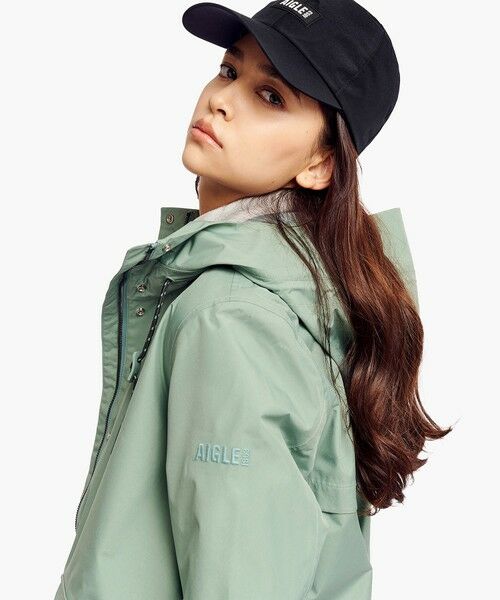 AIGLE / エーグル その他アウター | GORE-TEX ゴアテックス 防水 防風 透湿 2レイヤー フィッシュテールフーデッドジャケット | 詳細14