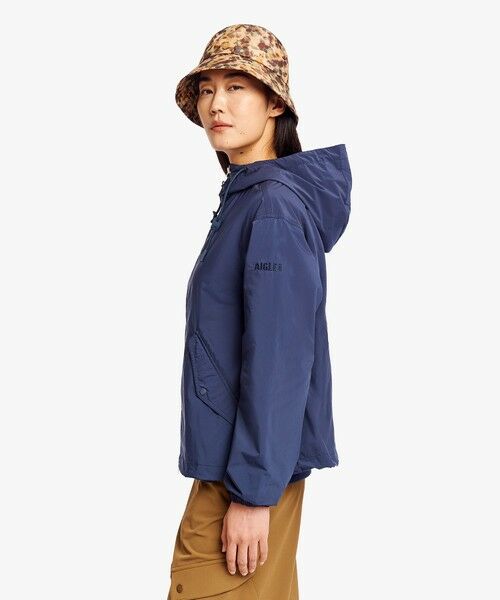 AIGLE / エーグル ブルゾン | 形状回復 ソロテックス 撥水 UVカットライトウェイトフーデッドジャケット | 詳細4
