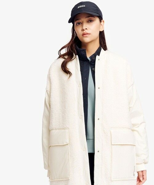 AIGLE / エーグル その他アウター | GORE-TEX WINDSTOPPER ゴアテックス ウィンドストッパー 防風 防水 リバーシブルボア インサレーション中綿ジャケット WARM | 詳細11