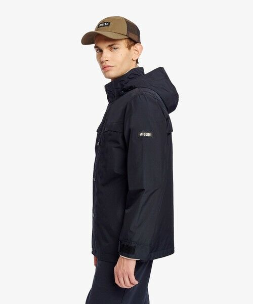 AIGLE / エーグル その他アウター | GORE-TEX ゴアテックス 防風 防水 透湿 2レイヤー フーデッドジャケット T-KIT | 詳細5