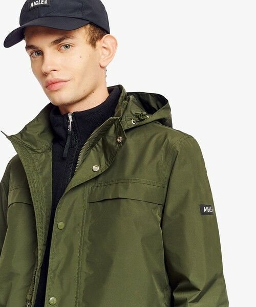 AIGLE / エーグル その他アウター | GORE-TEX ゴアテックス 防風 防水 透湿 2レイヤー フーデッドジャケット T-KIT | 詳細8
