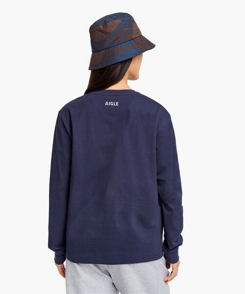 AIGLE / エーグル Tシャツ | UVカット オーガニックコットン ロングスリーブTシャツ | 詳細3