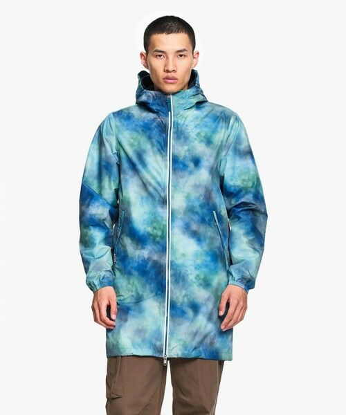 AIGLE / エーグル その他アウター | 【RainPack】 透湿防水 レインパック プリント ロングジャケット | 詳細3