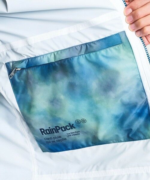AIGLE / エーグル その他アウター | 【RainPack】 透湿防水 レインパック プリント ロングジャケット | 詳細8