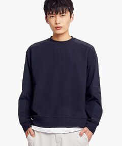 AIGLE / エーグル スウェット | UVカット 袖 背面ヨーク切り替えクルーネック リラックススウェットプルオーバー