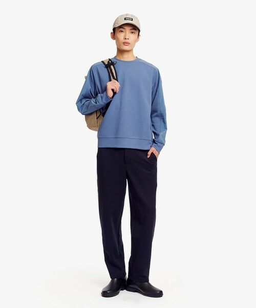 AIGLE / エーグル スウェット | UVカット 袖 背面ヨーク切り替えクルーネック リラックススウェットプルオーバー | 詳細2