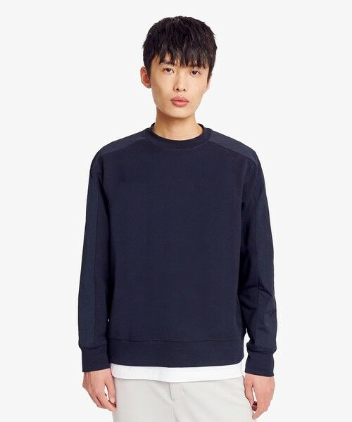 AIGLE / エーグル スウェット | UVカット 袖 背面ヨーク切り替えクルーネック リラックススウェットプルオーバー | 詳細4