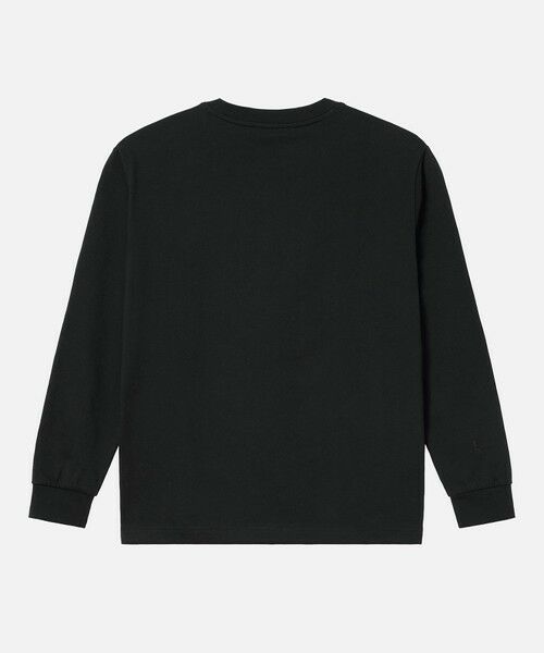 AIGLE / エーグル Tシャツ | オーガニックコットン オーバーサイズ ワンポイントシリコンバッジロゴ ロングスリーブTシャツ | 詳細4