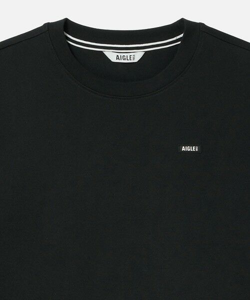 AIGLE / エーグル Tシャツ | オーガニックコットン オーバーサイズ ワンポイントシリコンバッジロゴ ロングスリーブTシャツ | 詳細5