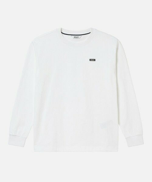 AIGLE / エーグル Tシャツ | オーガニックコットン オーバーサイズ ワンポイントシリコンバッジロゴ ロングスリーブTシャツ | 詳細18