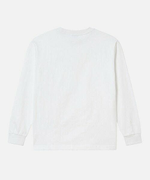 AIGLE / エーグル Tシャツ | オーガニックコットン オーバーサイズ ワンポイントシリコンバッジロゴ ロングスリーブTシャツ | 詳細19