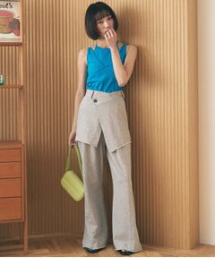 ALL NEW MART / オールニューマート パンツ | レイヤードスウェットパンツ