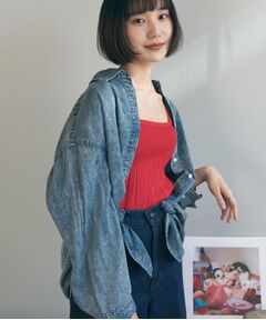 ALL NEW MART / オールニューマート シャツ・ブラウス | ライトデニムルーズシャツ