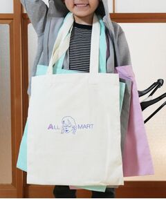 ALL NEW MART / オールニューマート トートバッグ | ロゴとnewちゃんトートバッグ