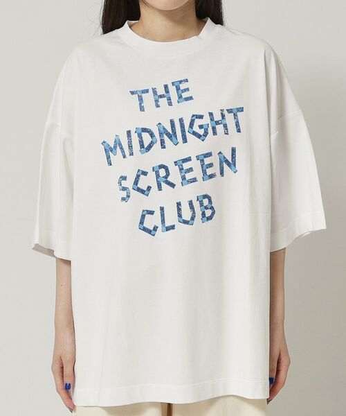 ALL NEW MART / オールニューマート Tシャツ | ミッドナイトスクリーンTシャツ | 詳細18